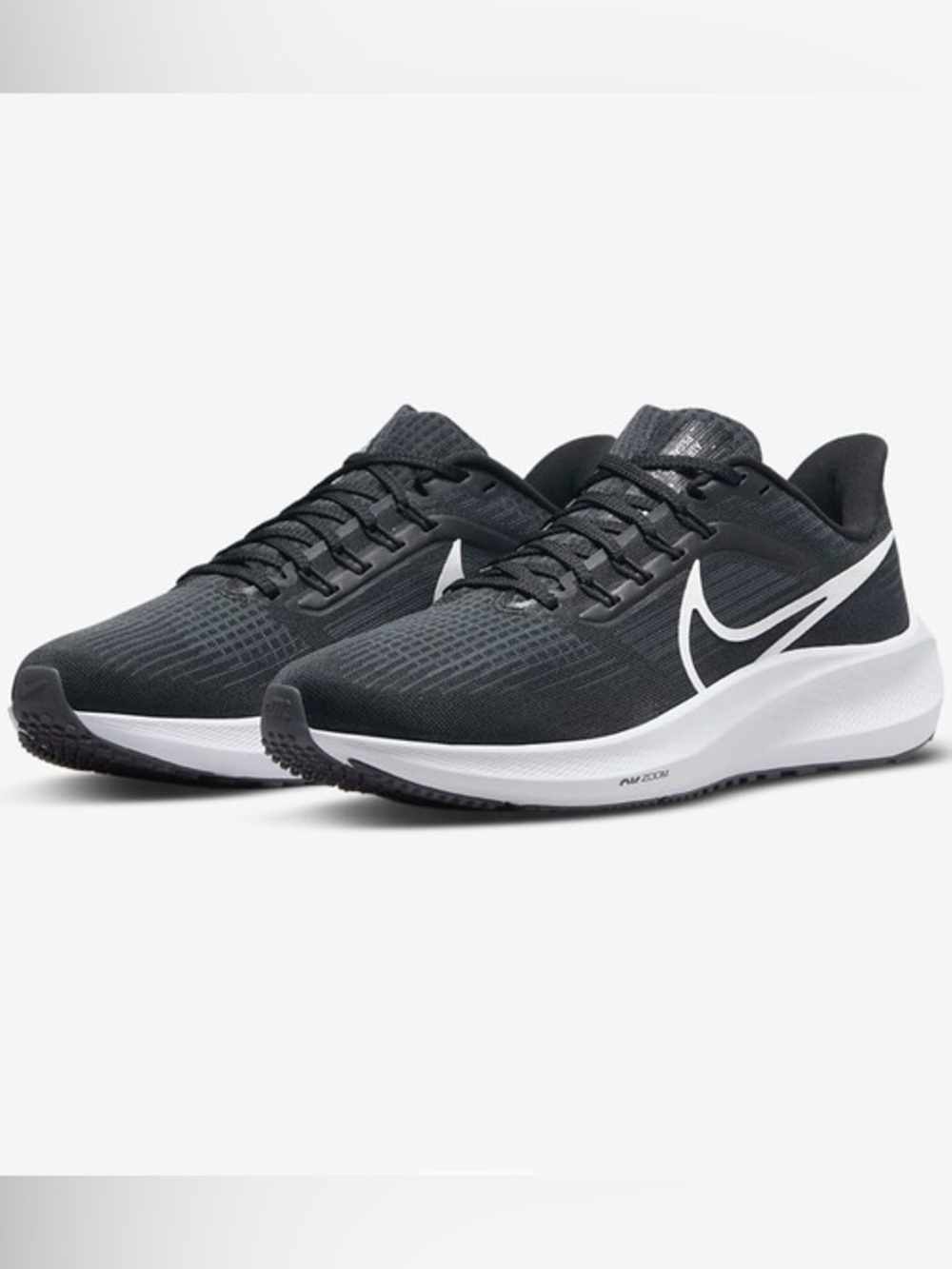 Nike Air Zoom Pegasus 39 Athletic Running Shoes in Black, Women’s Size 6